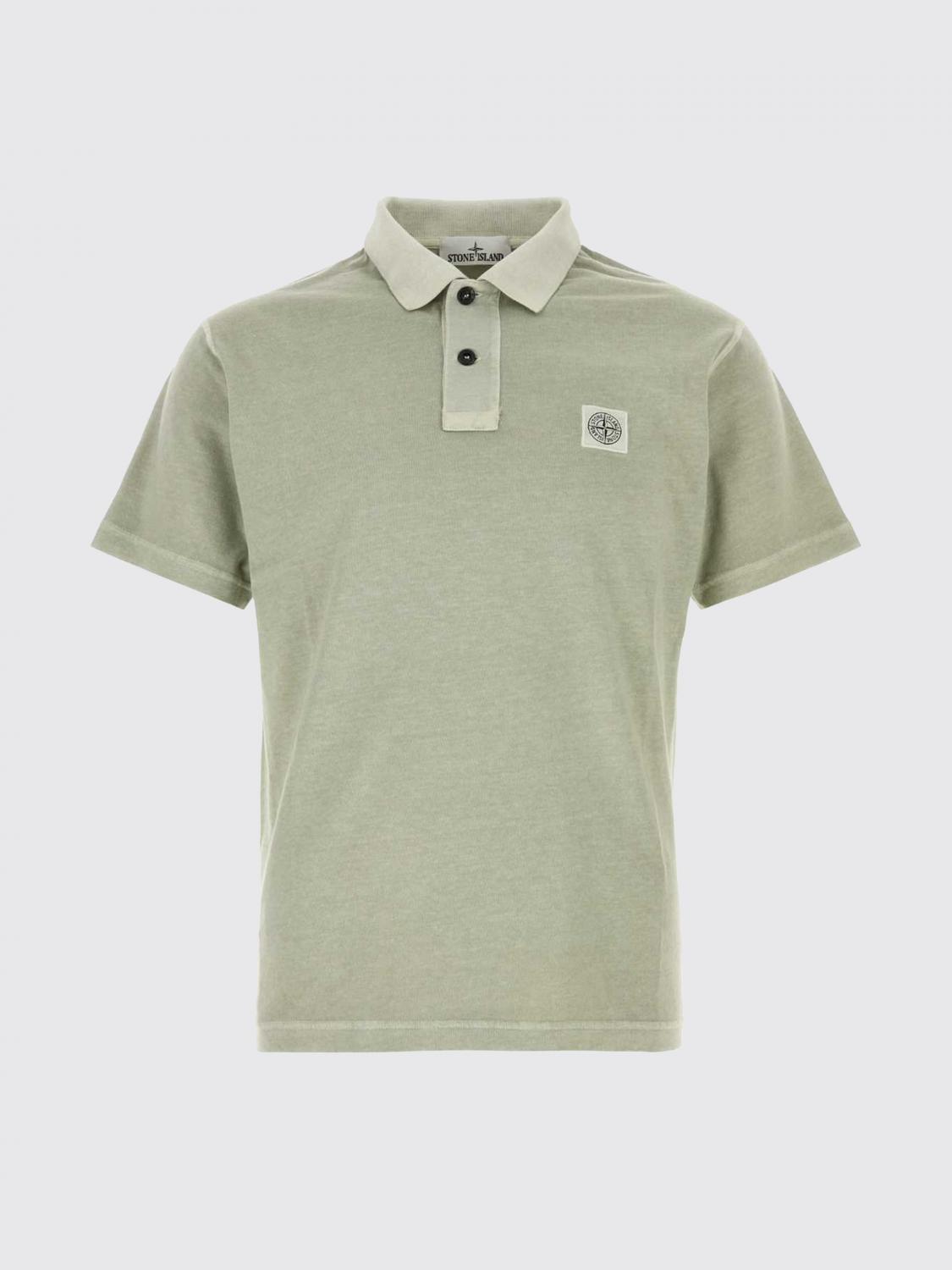 Polo Shirt Men color Sage