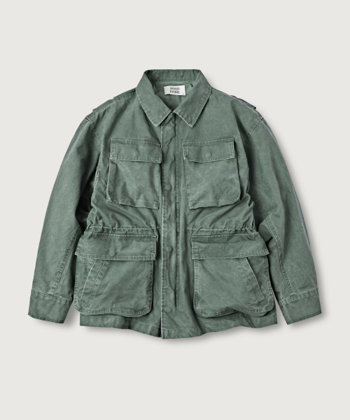 M65 Washed Field Jacket_Khaki