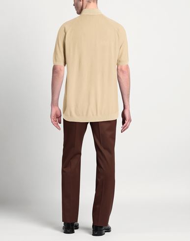 Man Sweater Beige Size M Cotton