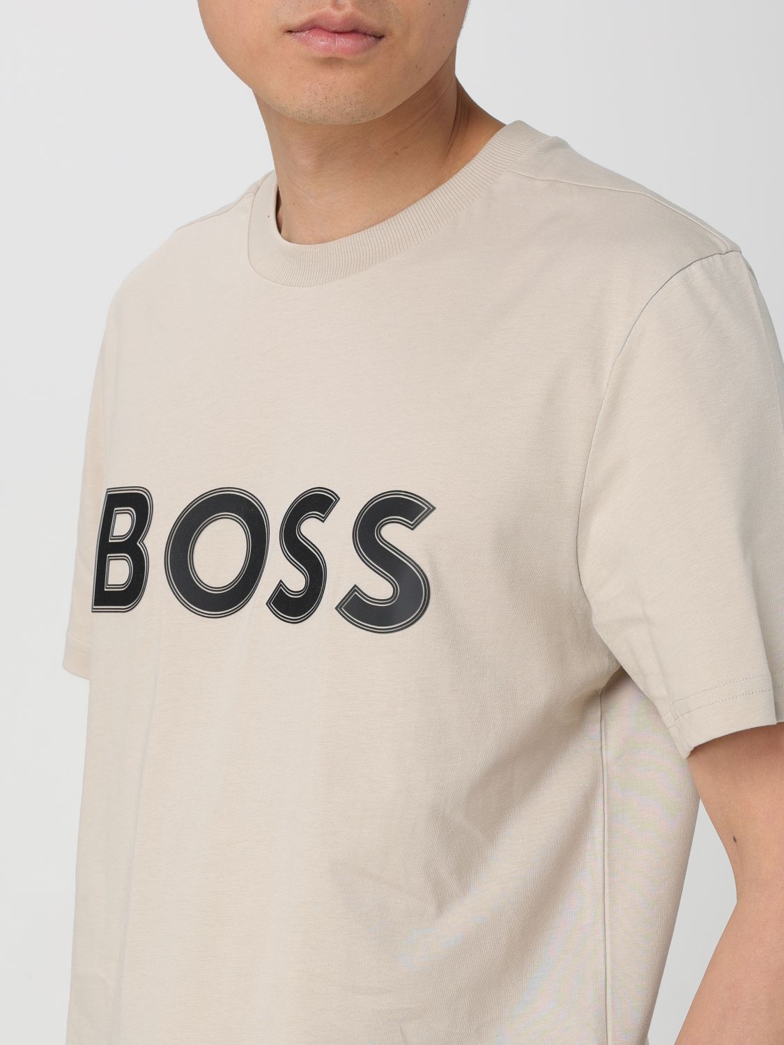 T-Shirt Men color Beige