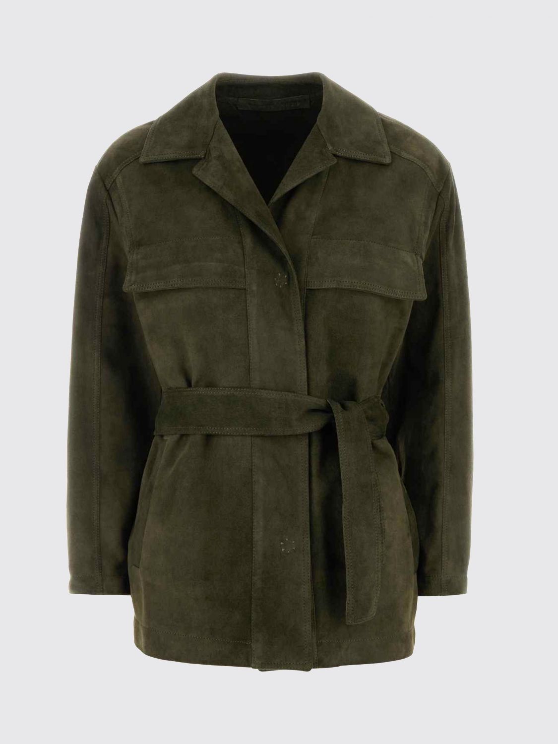 Jacket Woman color Military