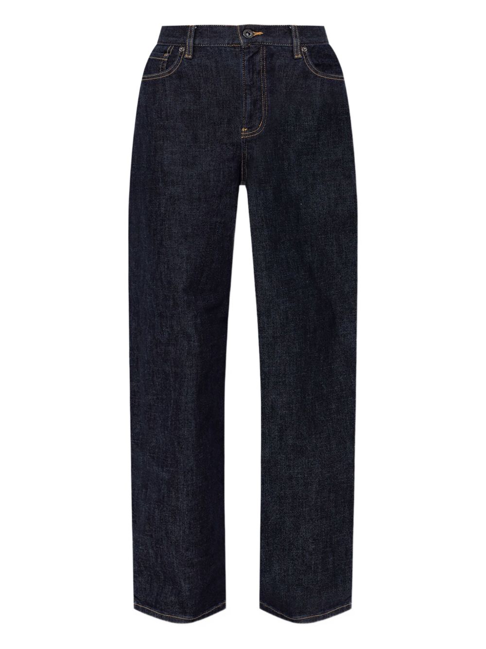 5-pockets straight jeans - Blue