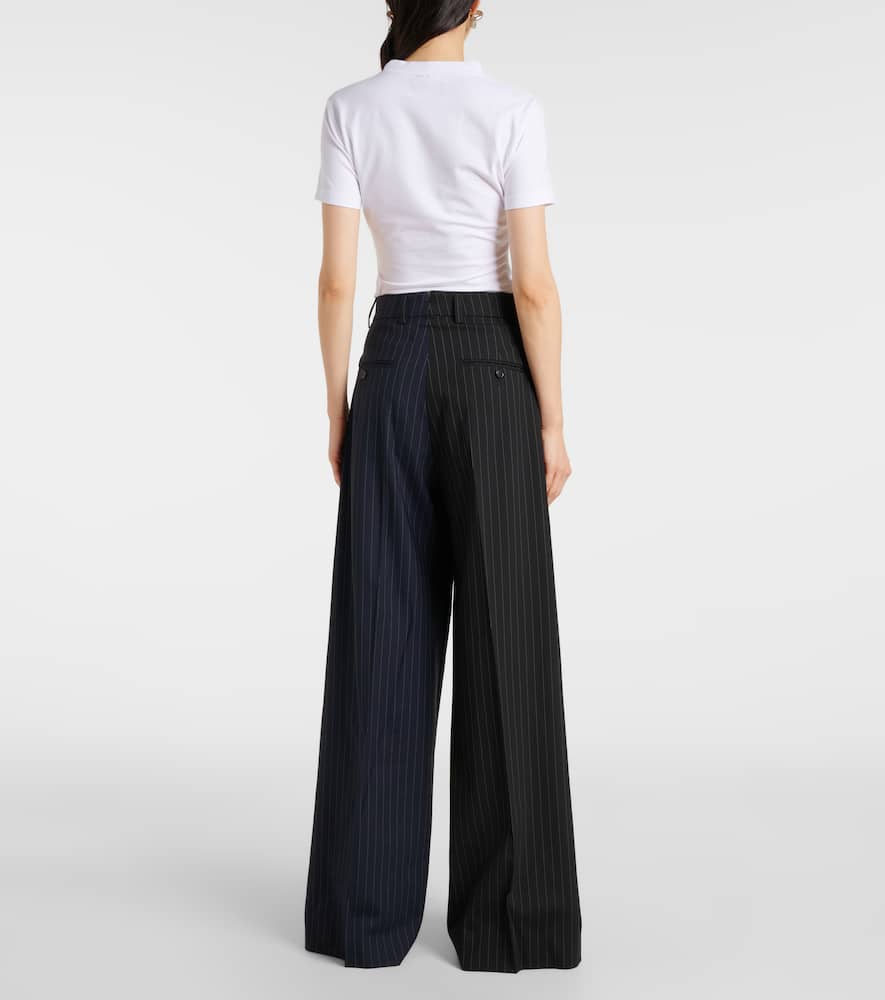 Vetements Pinstripe wool blazer