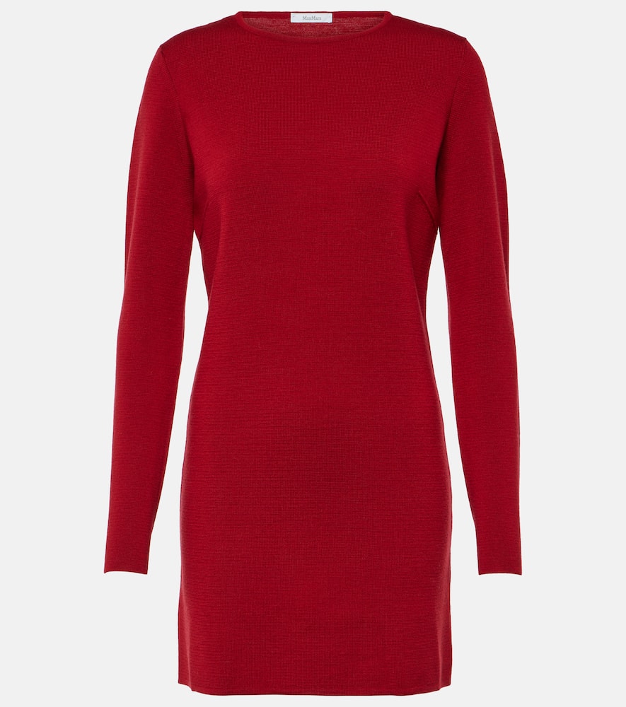 Eridani wool minidress