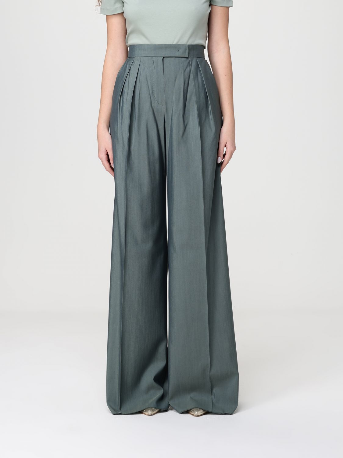 Pants Woman color Green
