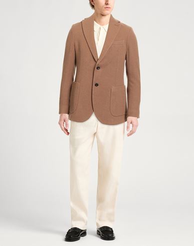 Circolo 1901 Man Blazer Brown Size 38 Wool, Cashmere