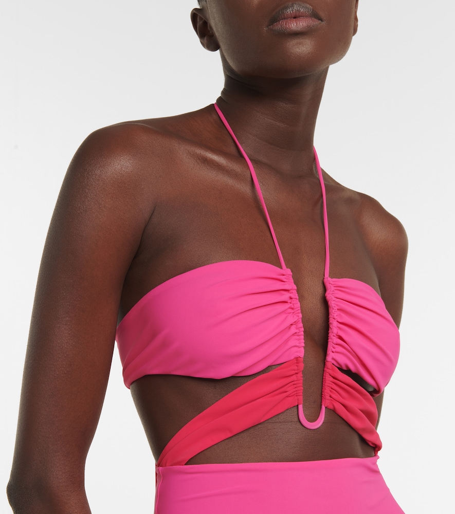 Exclusive to Mytheresa - Halterneck minidress