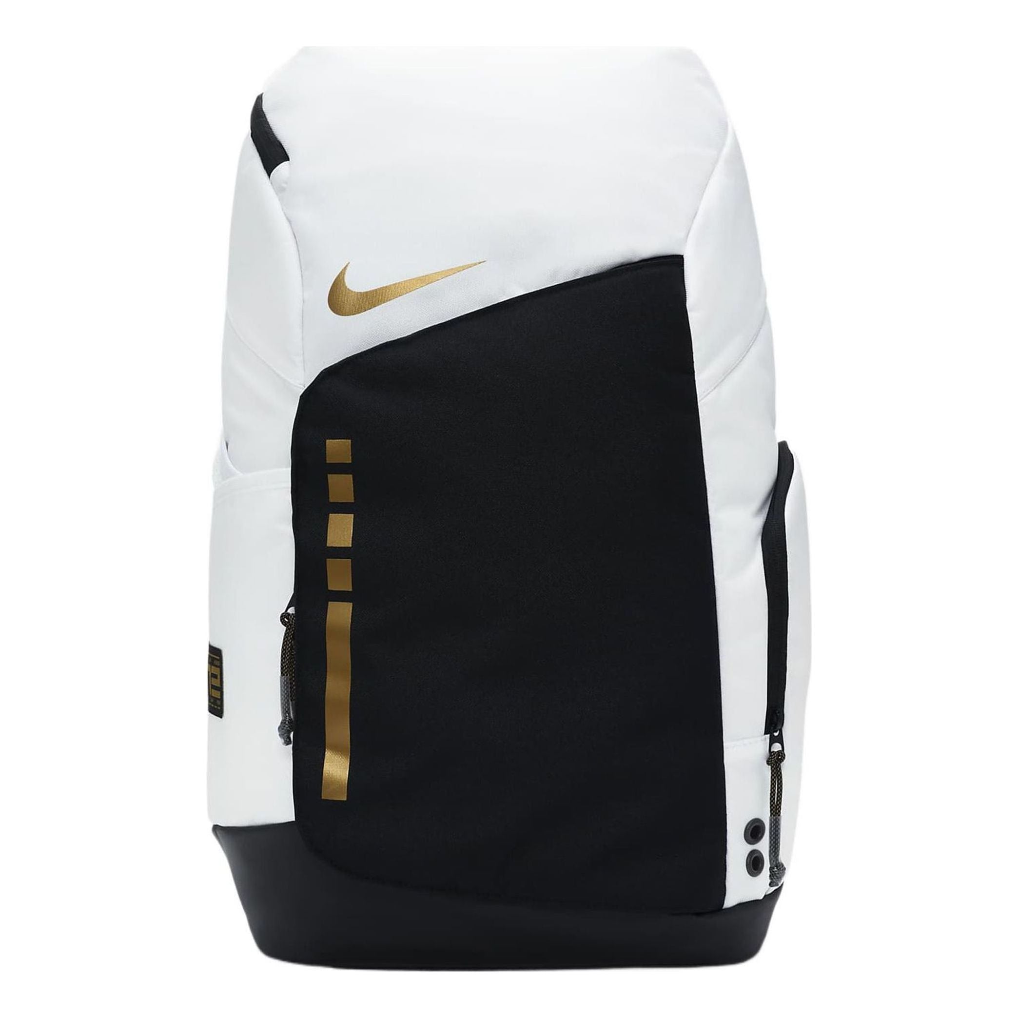 Hoops Elite Backpack 32L 'White Black Gold'