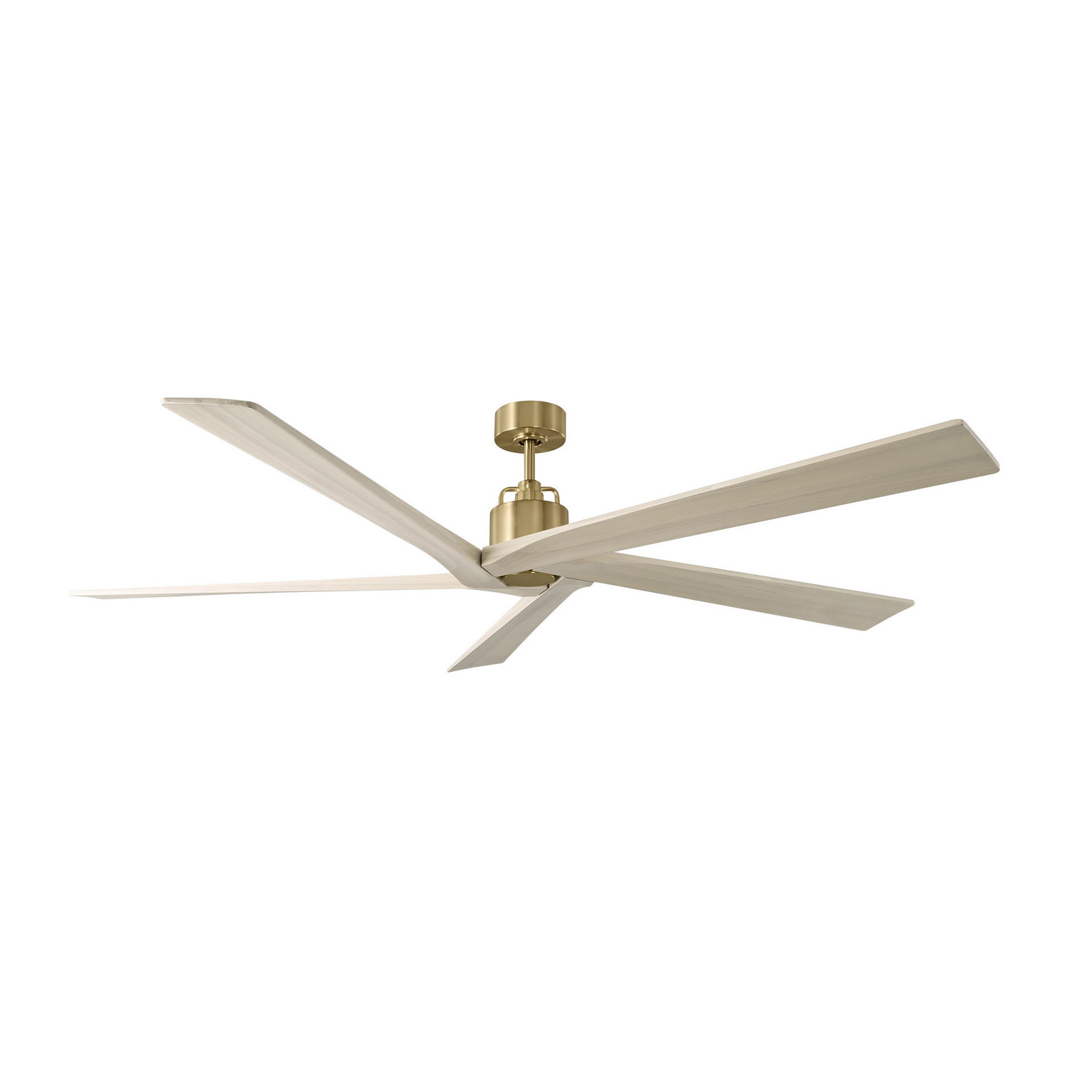 Burnished Brass 70" Ceiling Fan from the Aspen 70 Collection