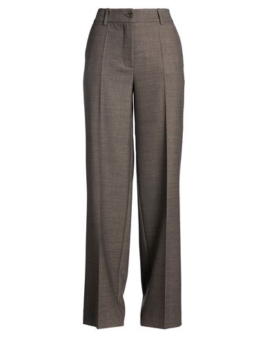 P. a.r. o.s. h. Woman Pants Taupe Size L Polyester, Virgin Wool, Elastane