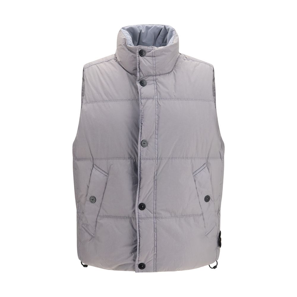 Crinkle Reps NY Vest — Gray