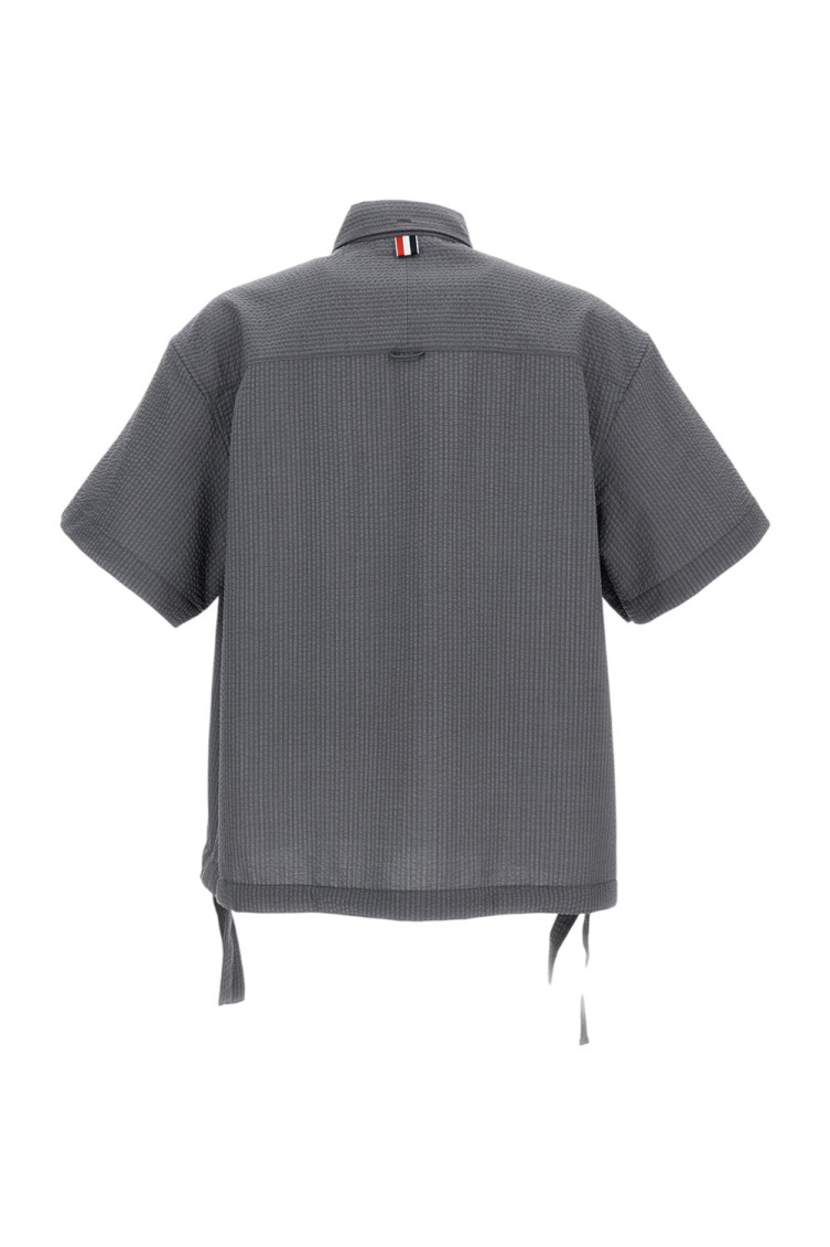 Short-sleeve Oversize Shirt