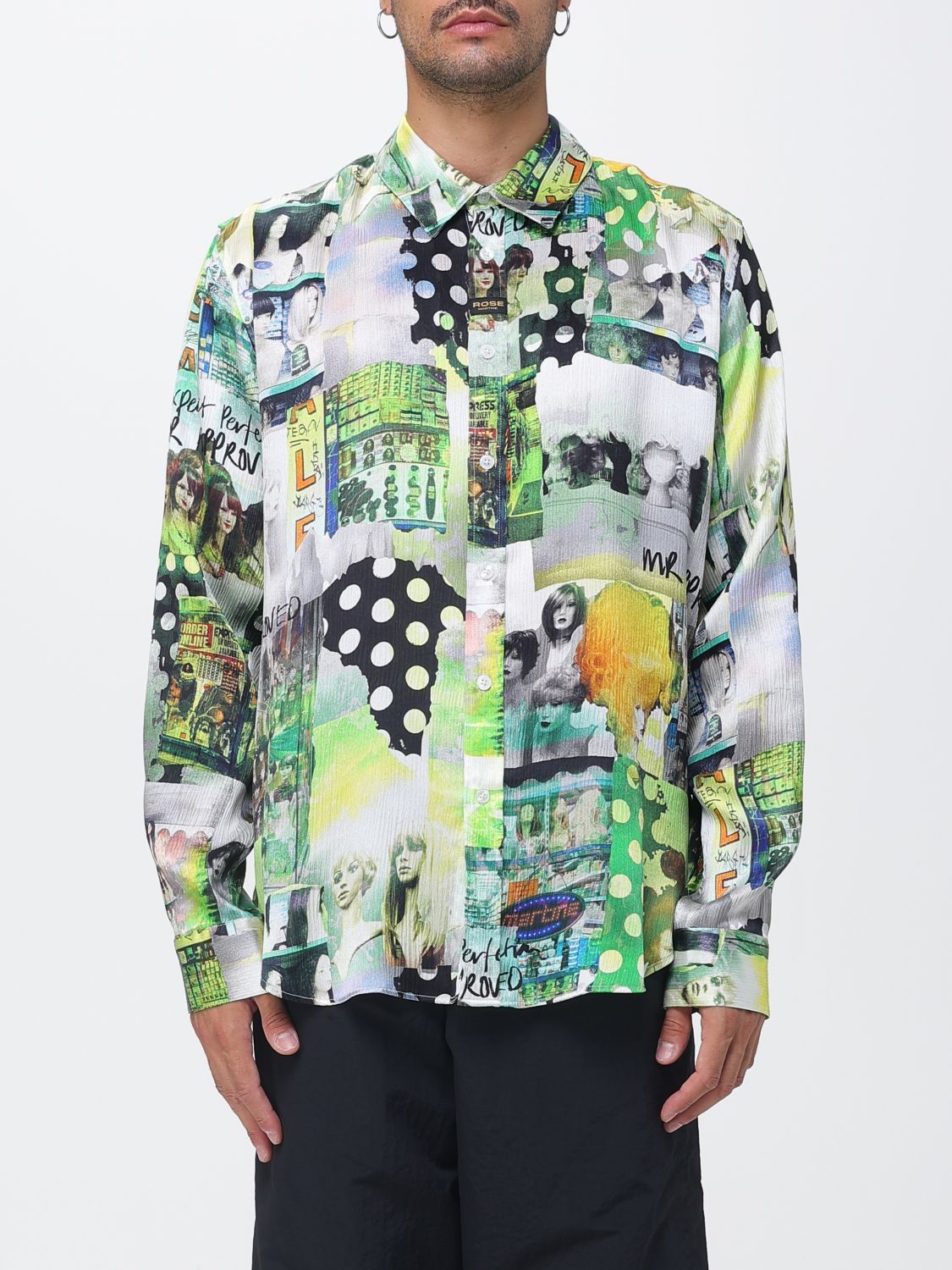 T-Shirt Men color Green