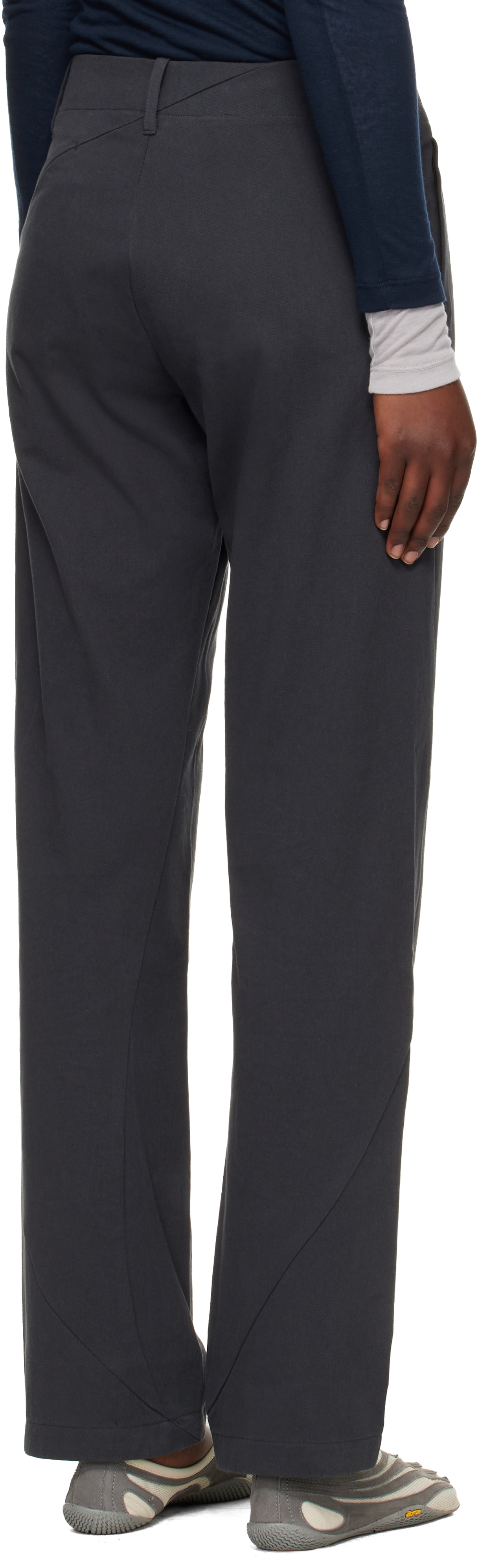 Gray Stream Trousers