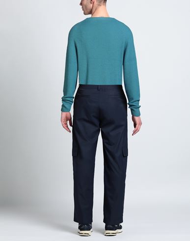 Man Sweater Azure Size 44 Merino Wool
