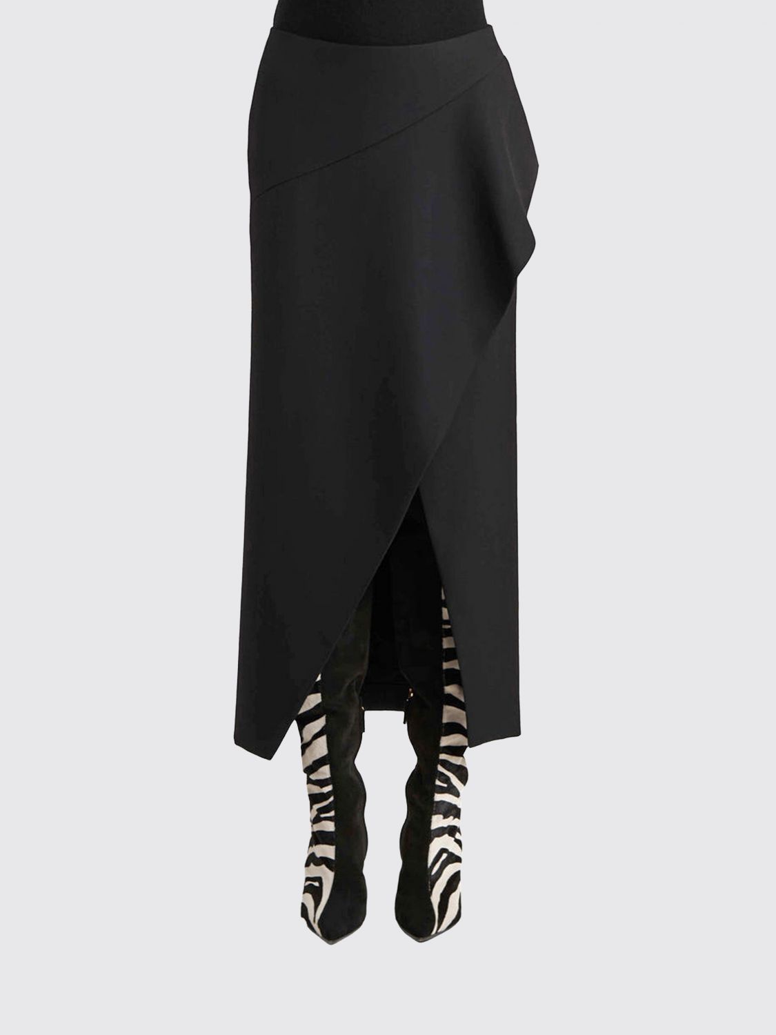 Skirt Woman color Black