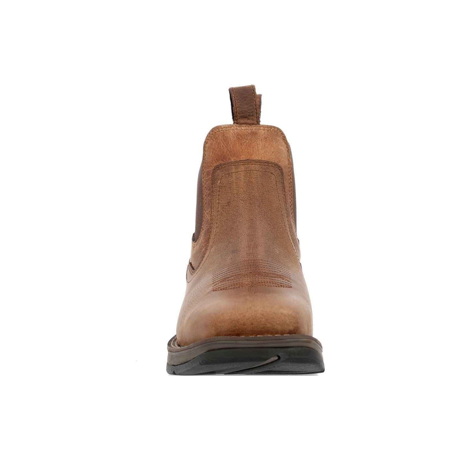 Durango Red Dirt Rebel Leather Men's Old Town Brown/Tan Ankle Boot