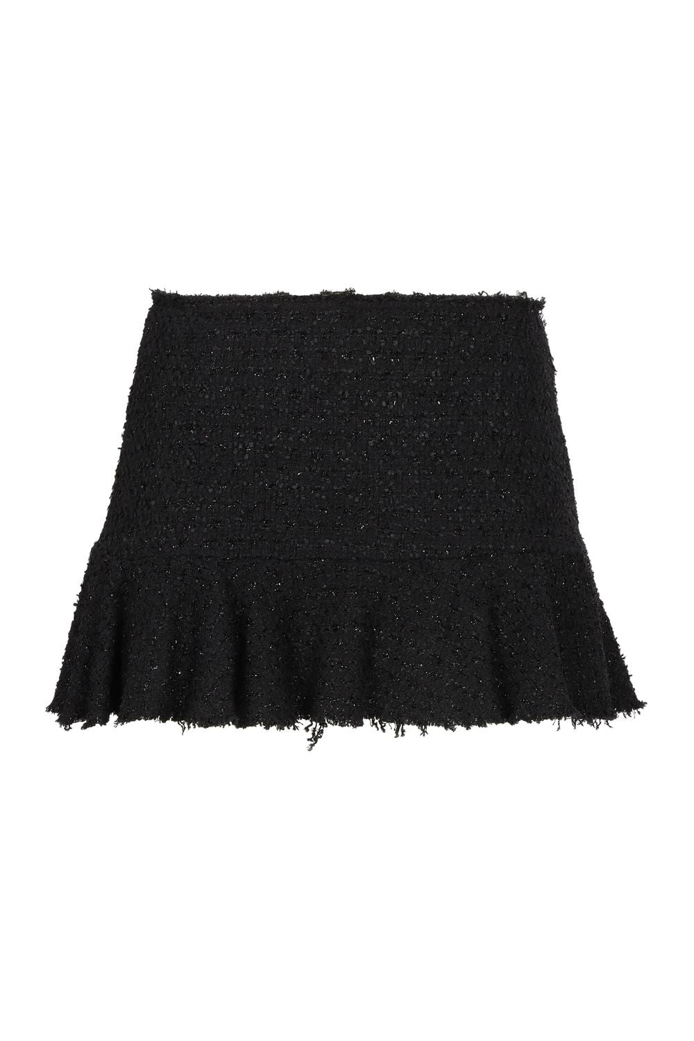 Mini Lurex Bouclé Skirt