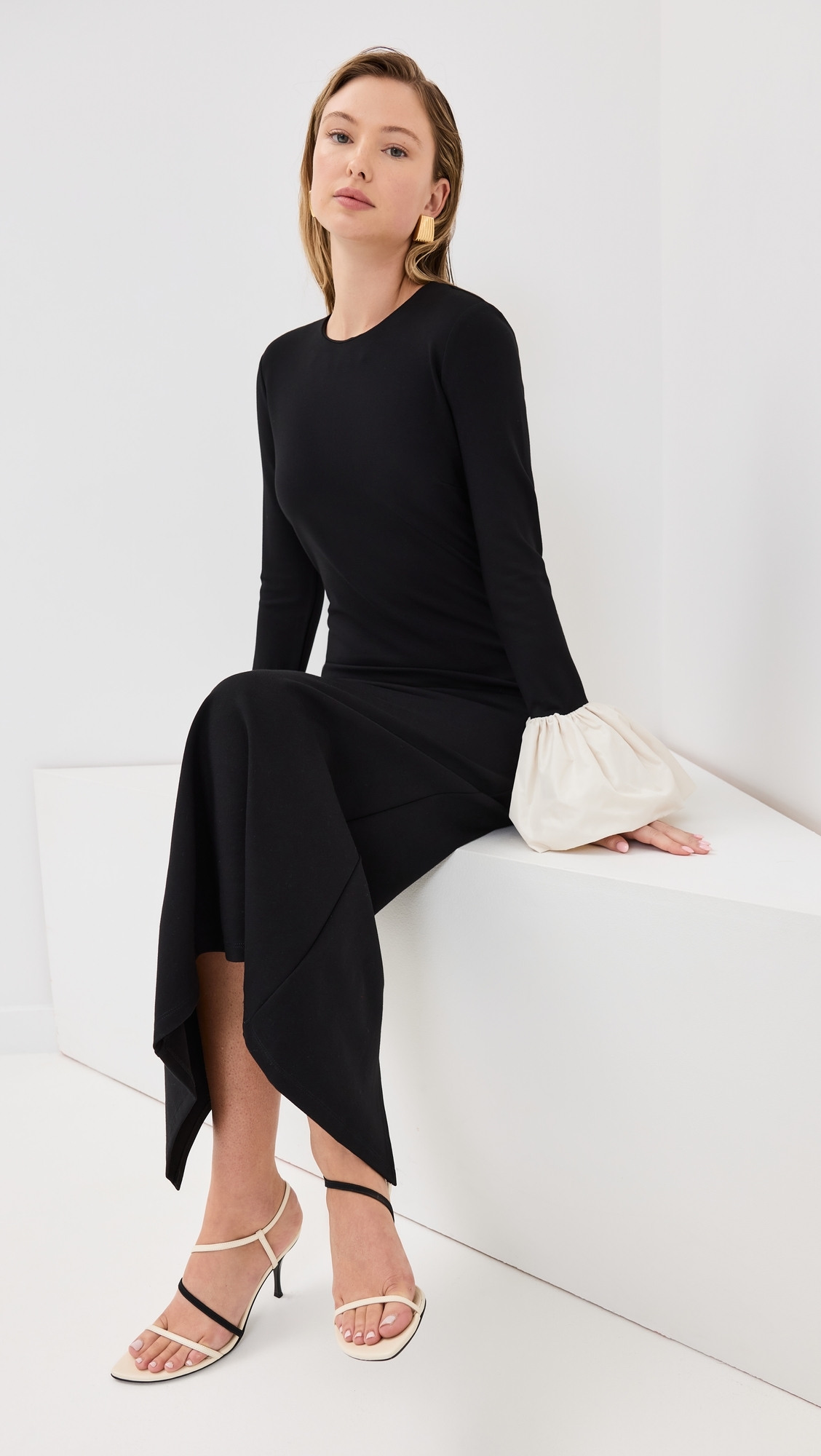 Hawthorne Maxi Dress Black/Ivory