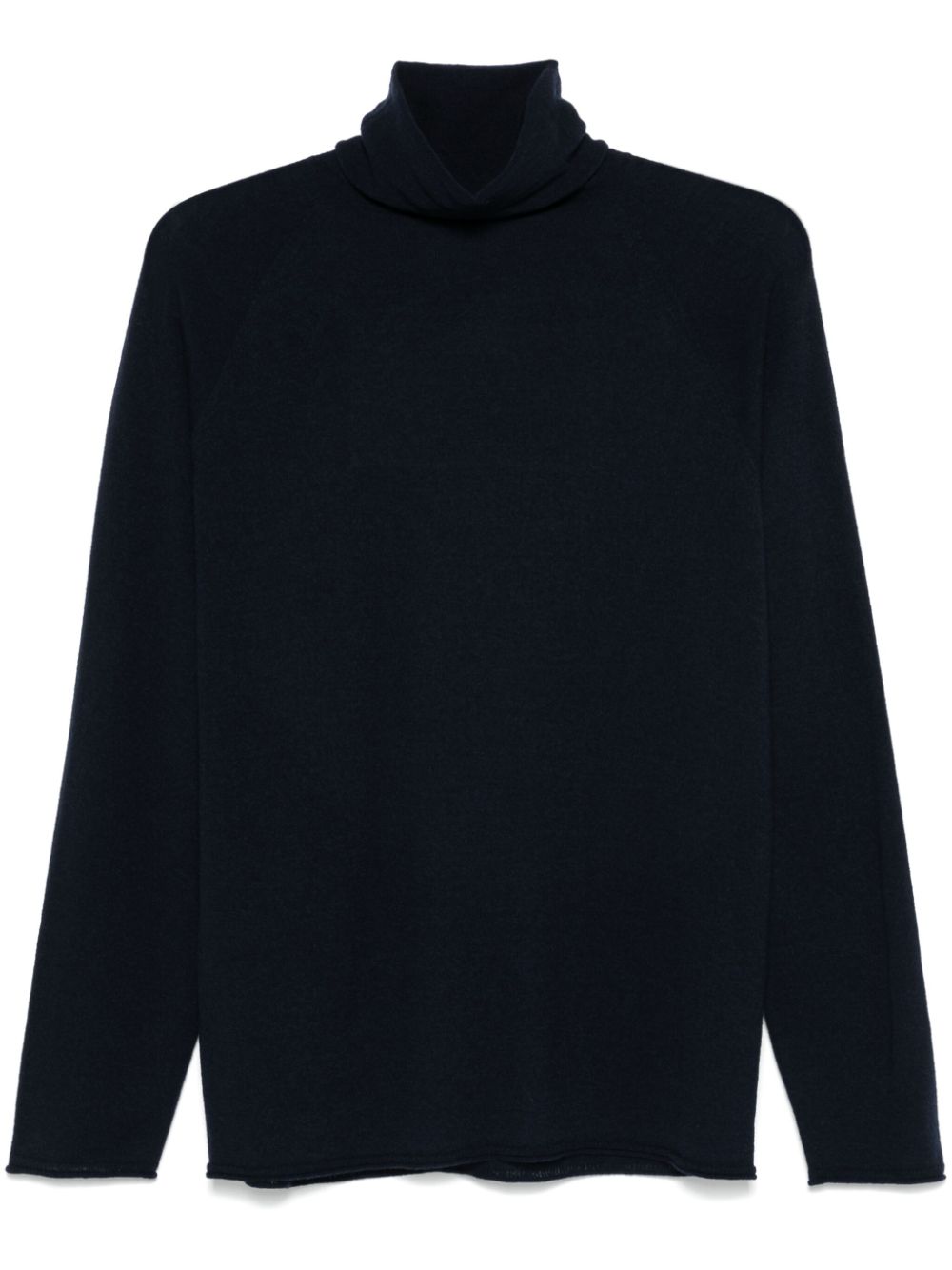 High-neck sweater - Blue