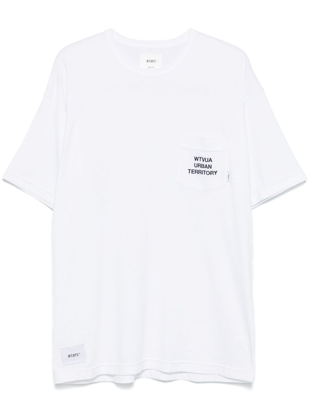 Logo-embroidered T-shirt - Black