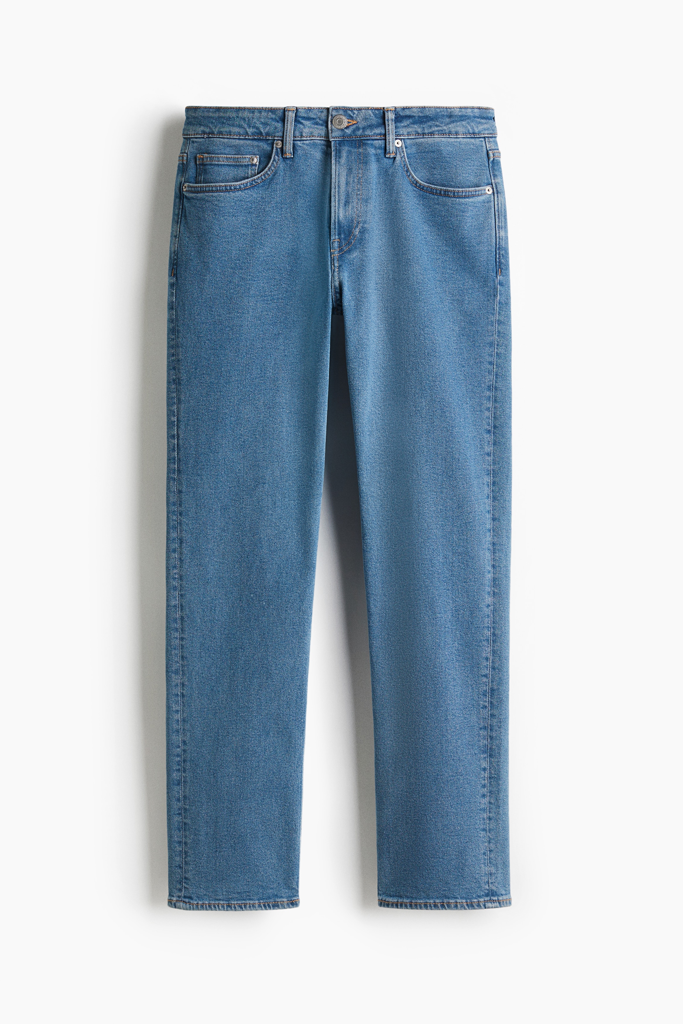 Straight Regular Jeans - Blue