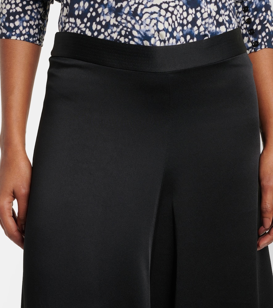 Kayana satin maxi skirt