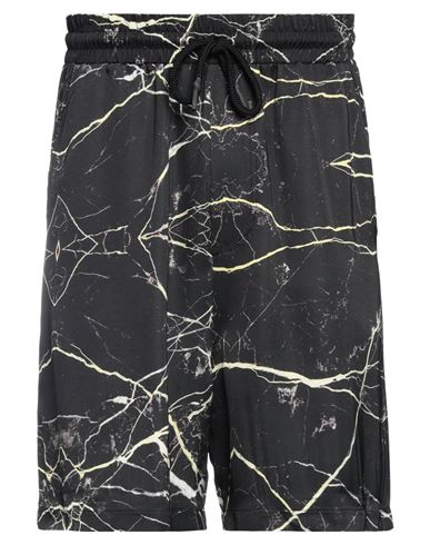 Man Shorts & Bermuda Shorts Black