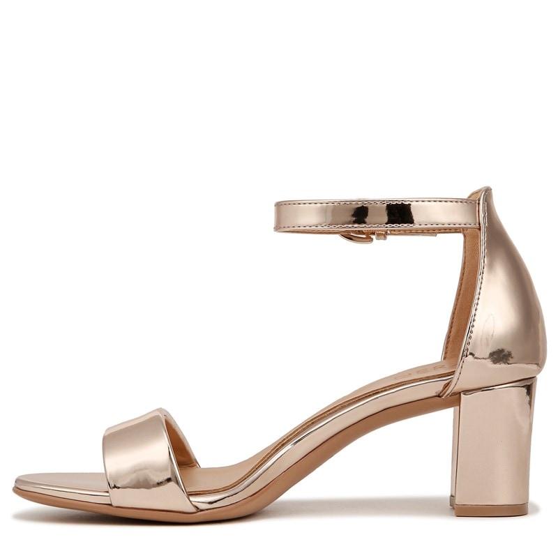 Women's Vera Dress Sandals (Rose Gold Faux Leather)