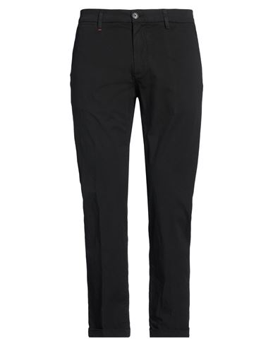 Re_hash Man Pants Black Size 34 Cotton, Elastane