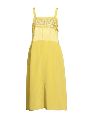 Woman Midi dress Yellow