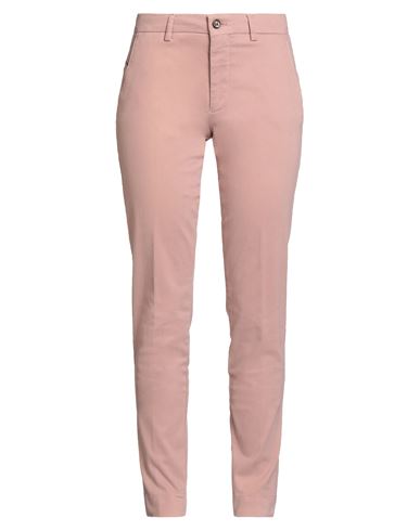 Woman Pants Blush Size 8 Cotton, Elastane