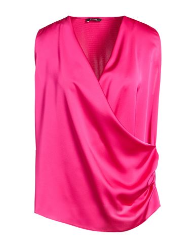 Woman Top Fuchsia Size L Polyester