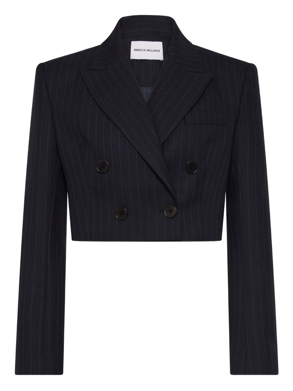 Rebecca Vallance Maxwell cropped blazer - Blue