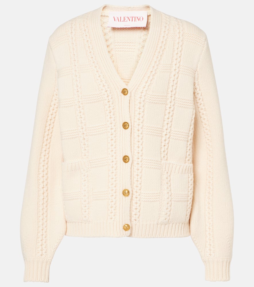 Virgin wool cardigan