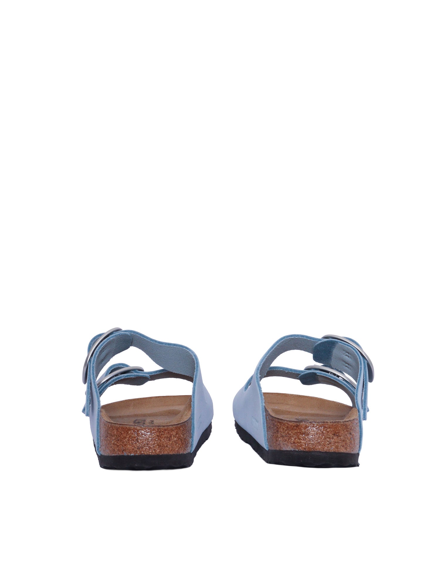 Birkenstock Arizona Big Buckle Baby Blue, Nubuck Leather