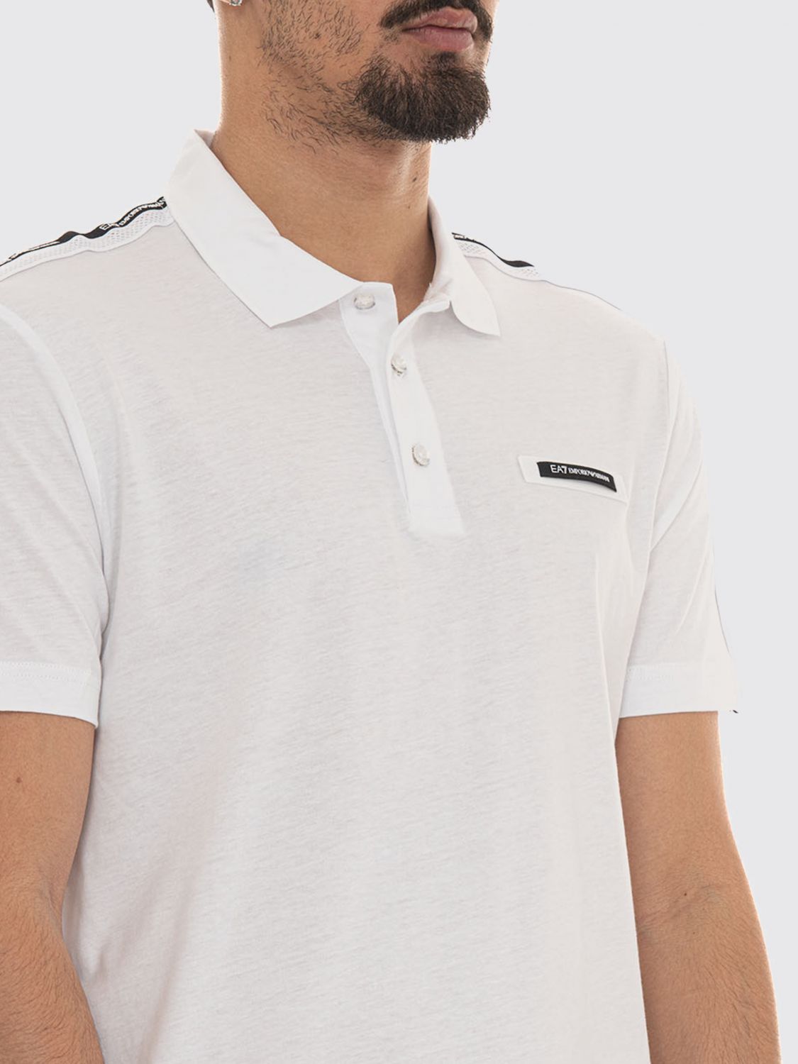 Polo Shirt Men color White