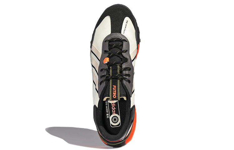 Neo Futro Mixr Retro Athleisure Casual Sports Shoe Unisex Black FM Shoe 'Black White Orange'