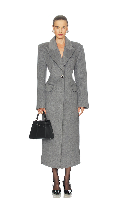 Camila Coelho Mariela Coat in Charcoal. XS. Also in XXS, S