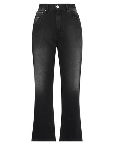 Woman Jeans Black Size 27 Cotton