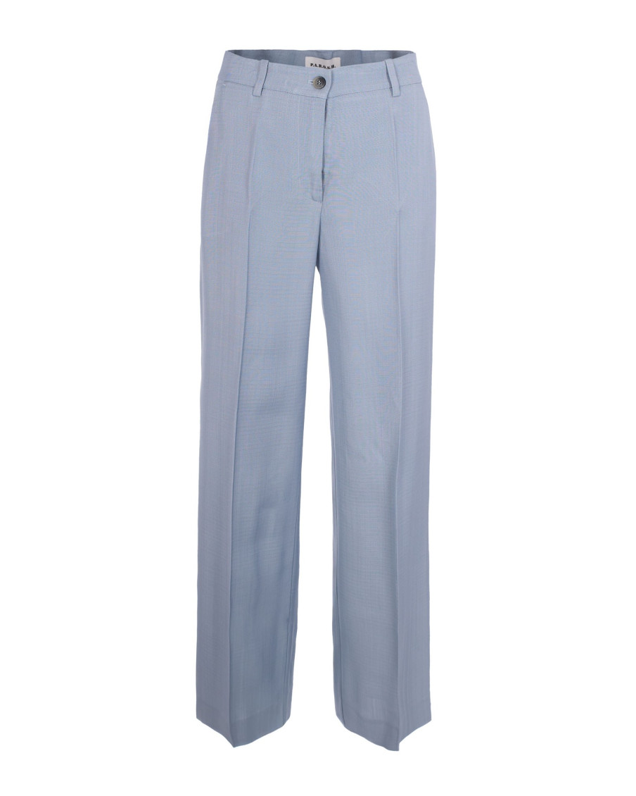Light Blue Straight Pants