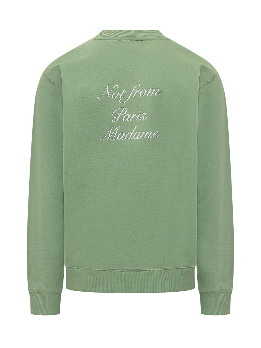 Green Crew Neck Sweatshirt