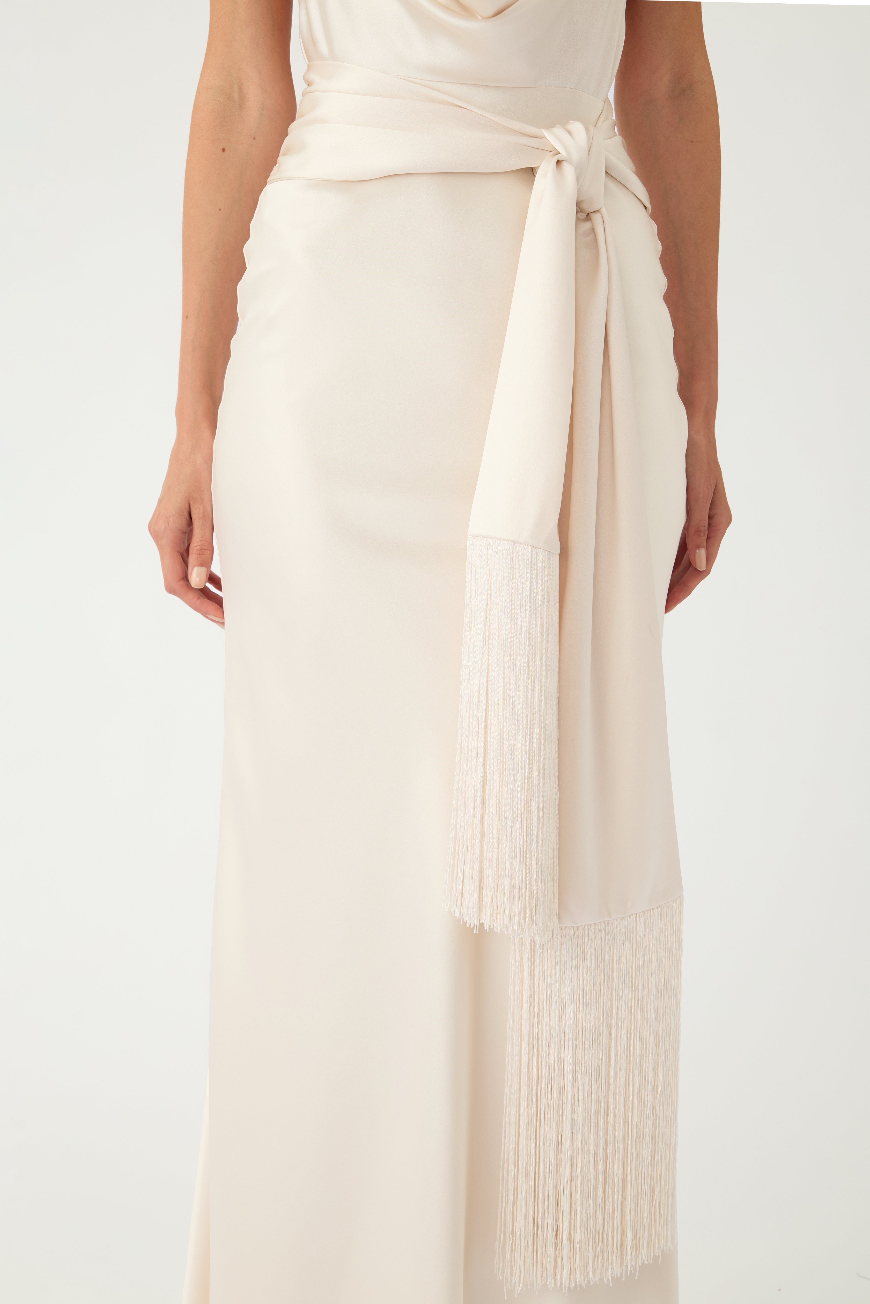 Sabina Satin Gown