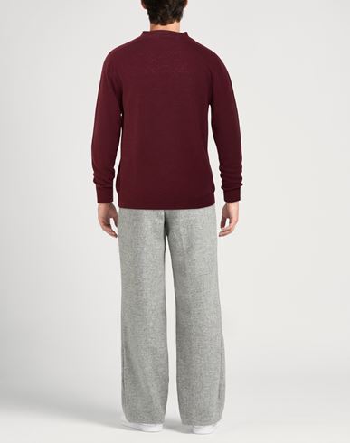Man Sweater Burgundy Size 42 Virgin Wool