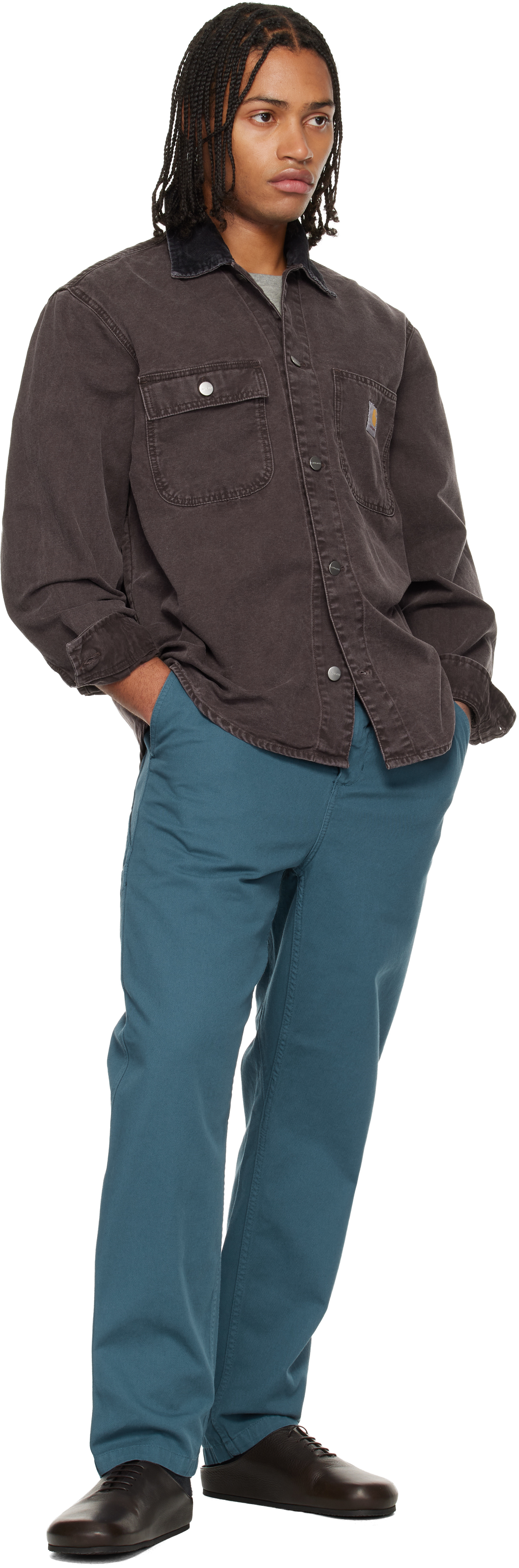 Blue Flint Trousers