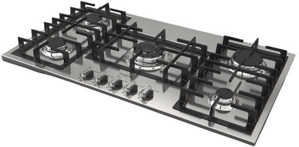 Fulgor Milano 400 36" Gas Drop-In Cooktop F4GK36S1