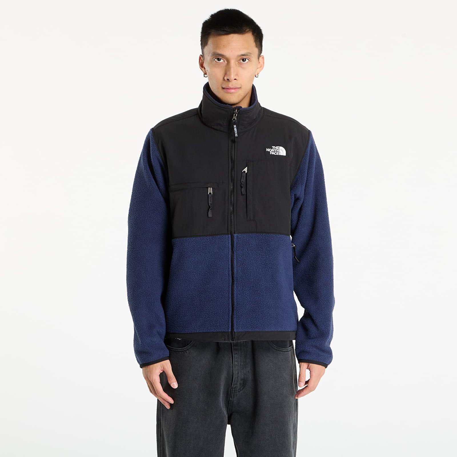 Sweatshirt The North Face M Retro Denali Jacket Summit Navy/ TNF Black