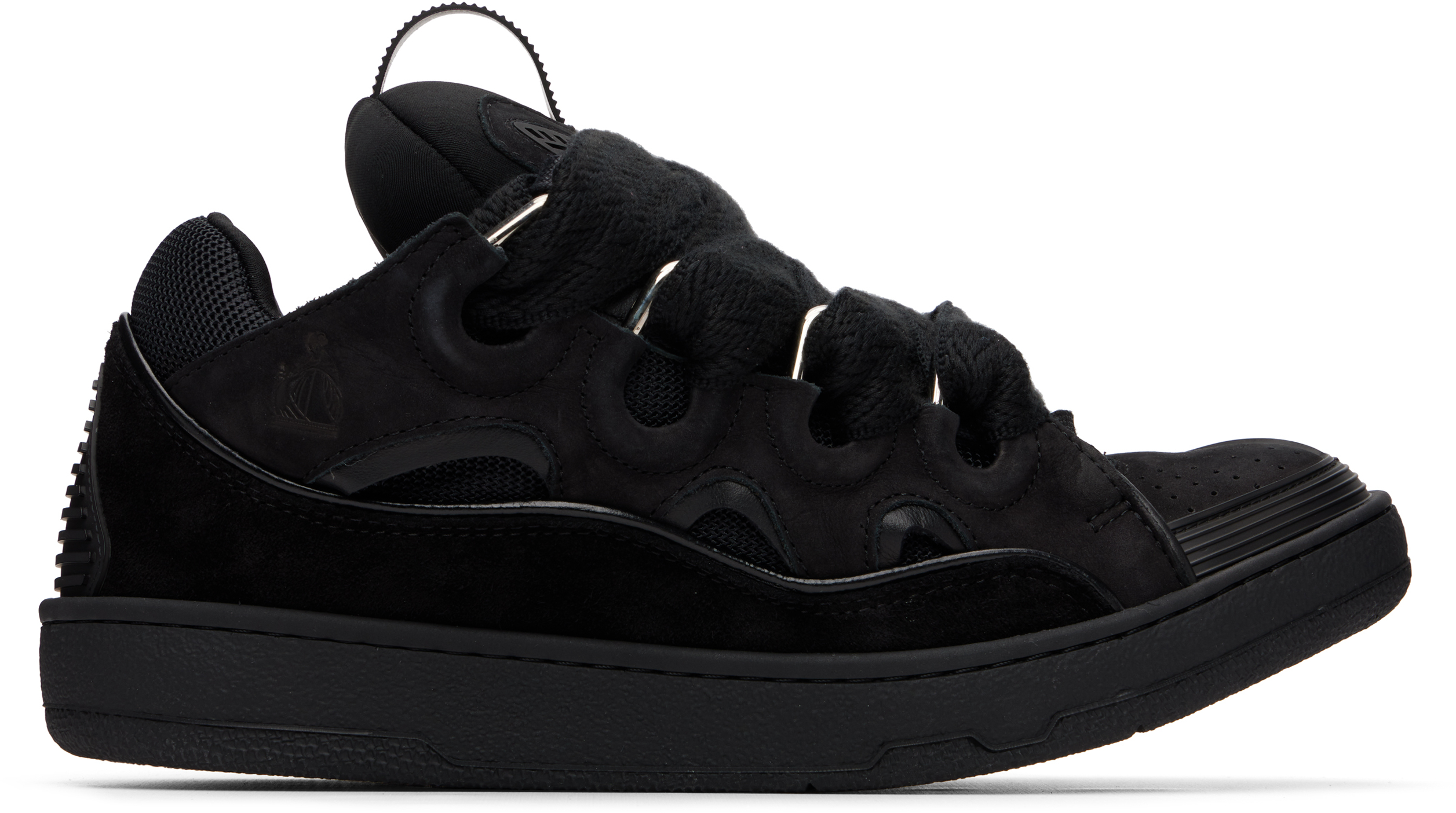 Black Curb Sneakers