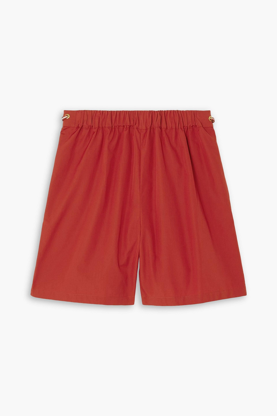 Haway cotton-poplin shorts - Red - IT 36