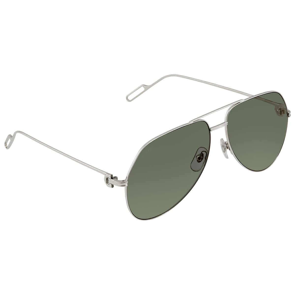 Green Pilot Mens Sunglasses CT0110S 008 62